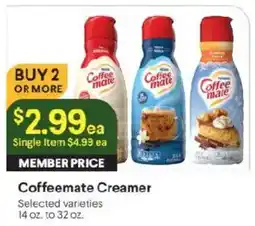 Raley's Coffeemate Creamer offer