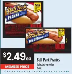 Raley's Ball Park Franks offer