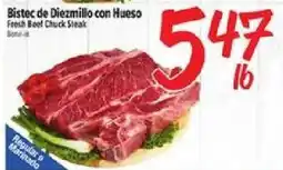 El Super Fresh Beef Chuck Steak offer