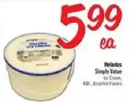 El Super Helados Simply Value offer