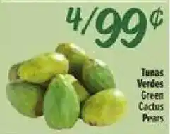 El Super Green Cactus Pears offer