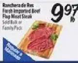El Super Ranchera de Res Fresh Imported Beef Flap Meat Steak offer