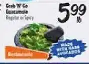 El Super Grab 'N' Go Guacamole offer