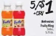 El Super Fruity King Sodas offer
