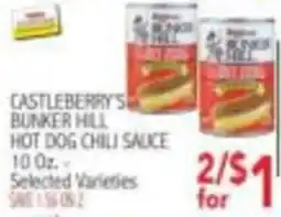 Ingles Markets Castleberry's Bunker Hill Hot Dog Chili Sauce offer