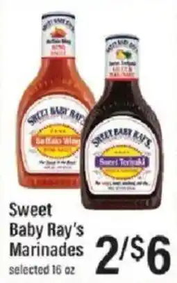 Lowes Foods Sweet Baby Ray's Marinades offer