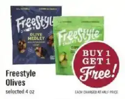 Lowes Foods Freestyle Olives offer