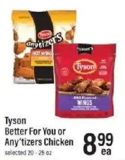 Lowes Foods Tyson Better For You or Any'tizers Chicken offer