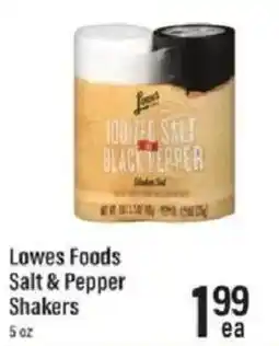 Lowes Foods Lowes Foods Salt & Pepper Shakers offer