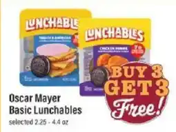 Lowes Foods Oscar Mayer Basic Lunchables offer