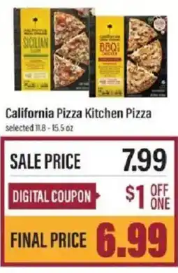 Lowes Foods California pizza kitchen pizza offer