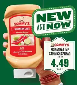 Lowes Foods Sammy's sriracha lime sammich spread offer