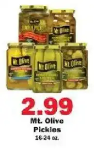 Schnucks Mt Olive Pickles offer