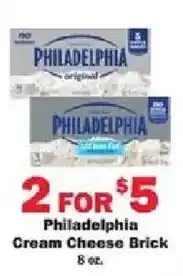 Schnucks Philadelphia cream cheese brick offer