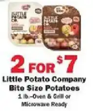 Schnucks Little Potato Company Bite Size Potatoes offer