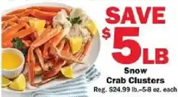 Schnucks Snow Crab Clusters offer
