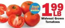 Schnucks Midwest Grown Tomatoes offer