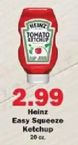 Schnucks Heinz Easy Squeeze Ketchup offer