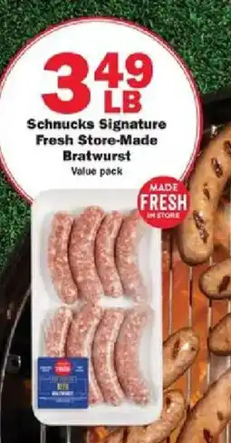 Schnucks Schnucks Signature Fresh Store-Made Bratwurst offer