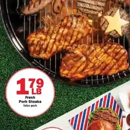 Schnucks Fresh Pork Steaks offer