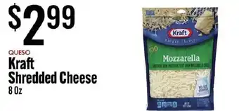 Kraft shredded cheese