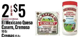 El Mexicano Queso Casero, Cremoso