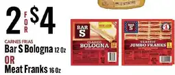Jons International Bar S Bologna or Meat Franks offer