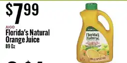 Jons International Florida's Natural Orange Juice offer