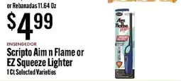 Jons International Scripto Aim n Flame or EZ Squeeze Lighter offer