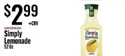 Jons International Simply Lemonade offer