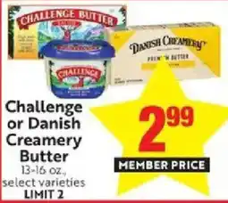 Save Mart Challenge or Danish Creamery Butter offer