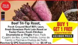 Save Mart Kosmos Q SPG Seasoning offer