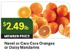 Raley's Navel or Cara Cara Oranges or Daisy Mandarins offer