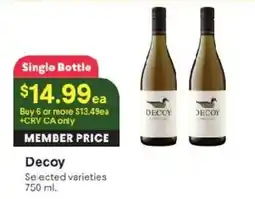 Raley's Decoy Selected Varieties offer