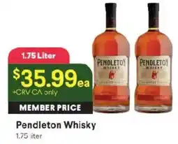 Raley's Pendleton Whisky offer