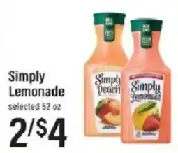 Lowes Foods Simply Lemonade offer