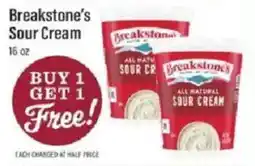 Lowes Foods Breakstone's sour cream offer