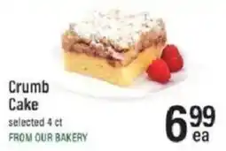 Lowes Foods Crumb Cake offer