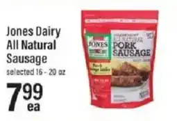 Lowes Foods Jones Dairy All Natural Sausage offer
