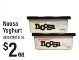 Lowes Foods Noosa Yoghurt offer