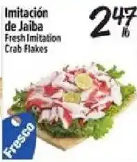 El Super Fresh Imitation Crab Flakes offer