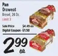 El Super Pan Oroweat Bread offer