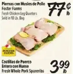 El Super Foster Farms Fresh Chicken Leg Quarters offer