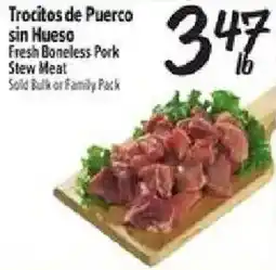 El Super Fresh Boneless Pork Stew Meat offer