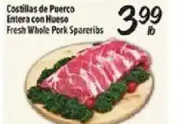 El Super Fresh Whole Pork Spareribs offer