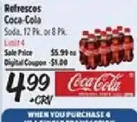El Super Coca-Cola Soda offer