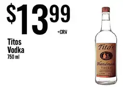 Jons International Tito's Vodka offer