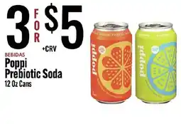 Jons International Poppi Prebiotic Soda offer