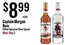 Jons International Captain Morgan Rum offer