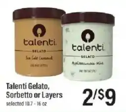 Lowes Foods Talenti Gelato, Sorbetto or Layers offer